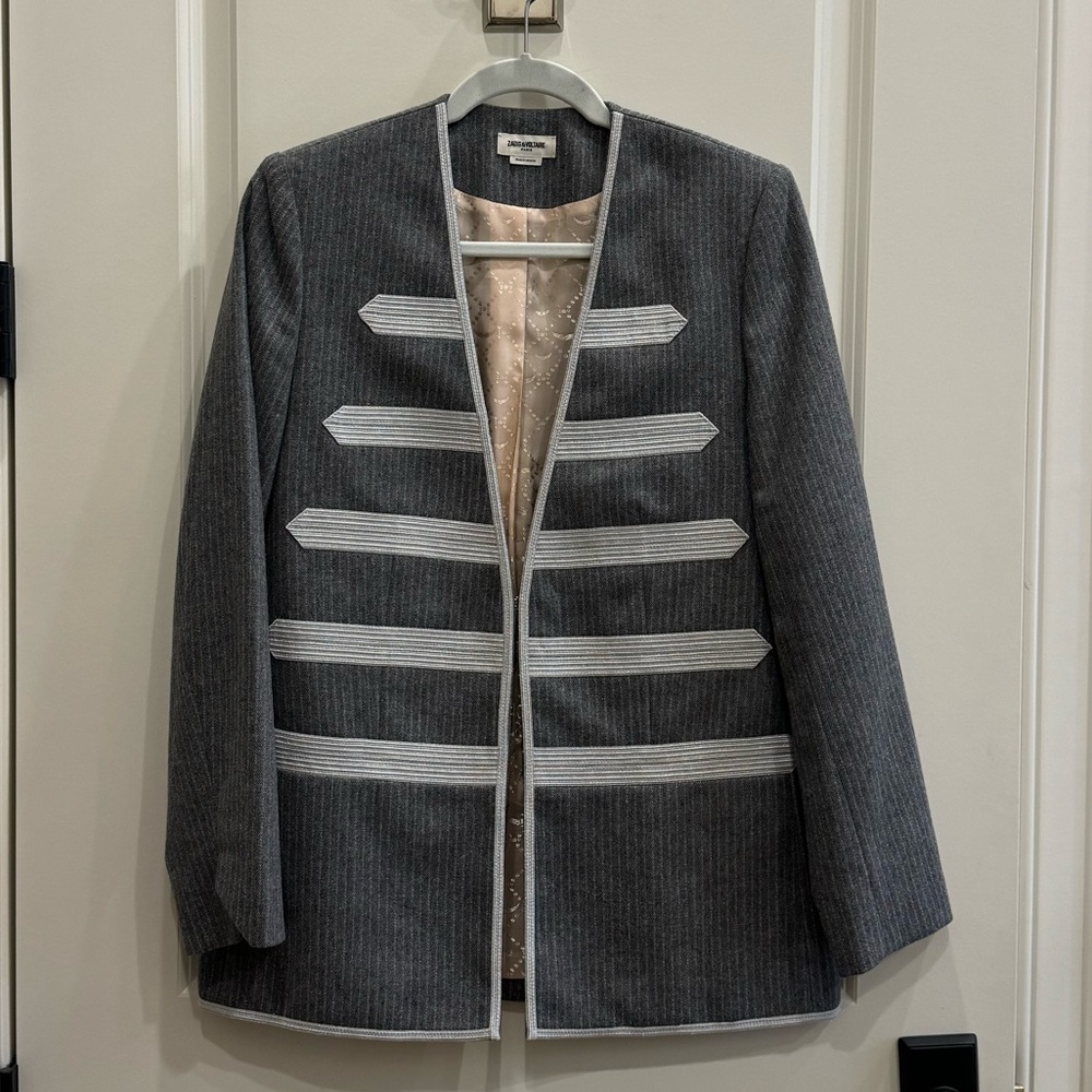 Zadig & Voltaire Military blazer. Size 40
